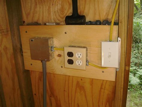 how to wire electrical boxes in a shed|electrical shed wiring diagram.